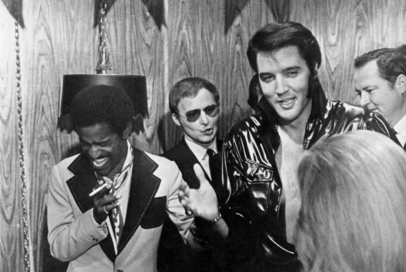Sammy Davis Jr. at Elvis’ Stage Comeback