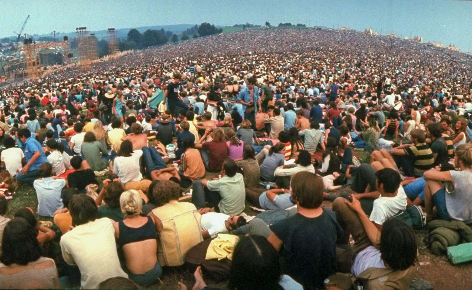 L'écho de Woodstock : plus de 50 ans de rêverie musicale EN PHOTO