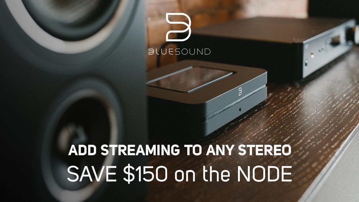Bluesound NODE On Sale for the Holiday Season