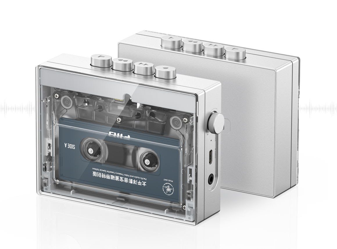 FiiO lance un lecteur de cassettes portable transparent