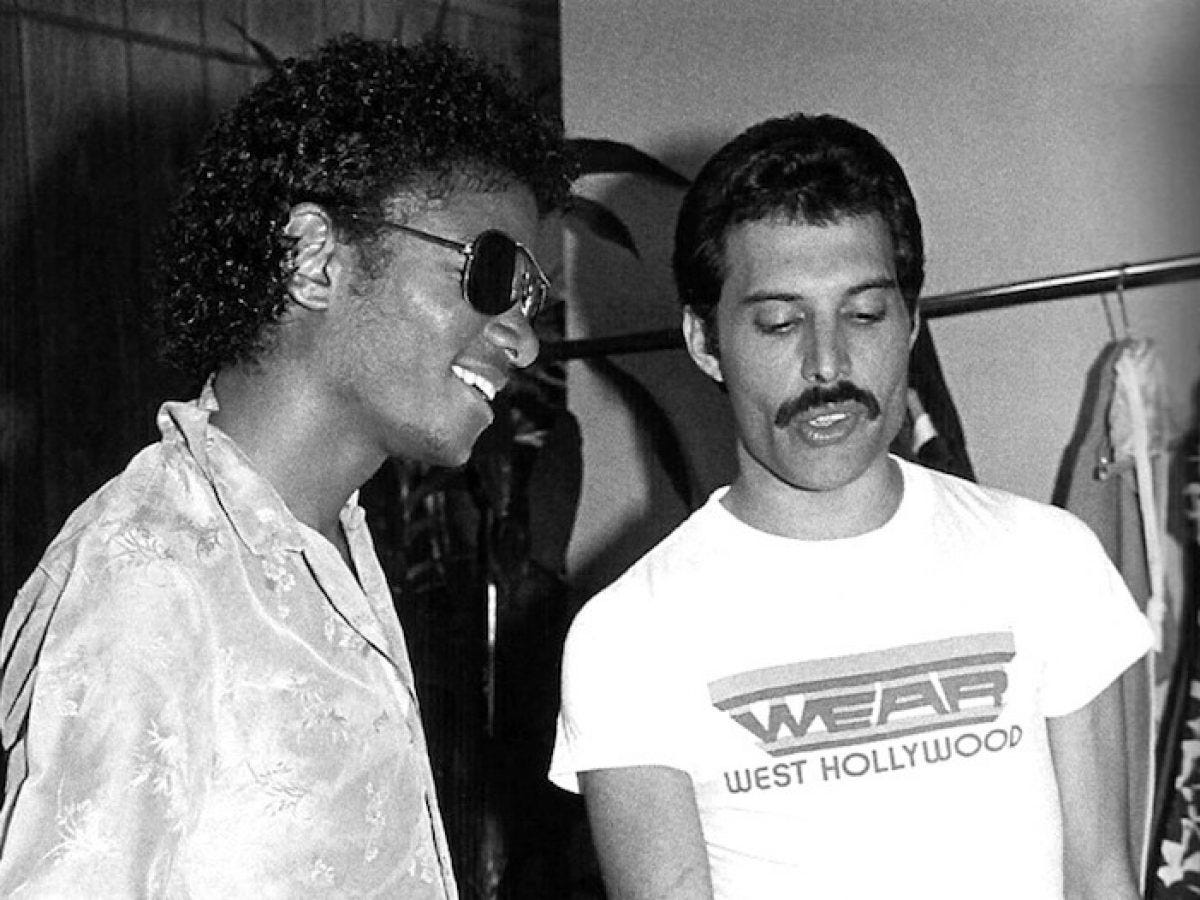 Les sessions d'enregistrement inédites de Freddie Mercury et Michael Jackson en 1983