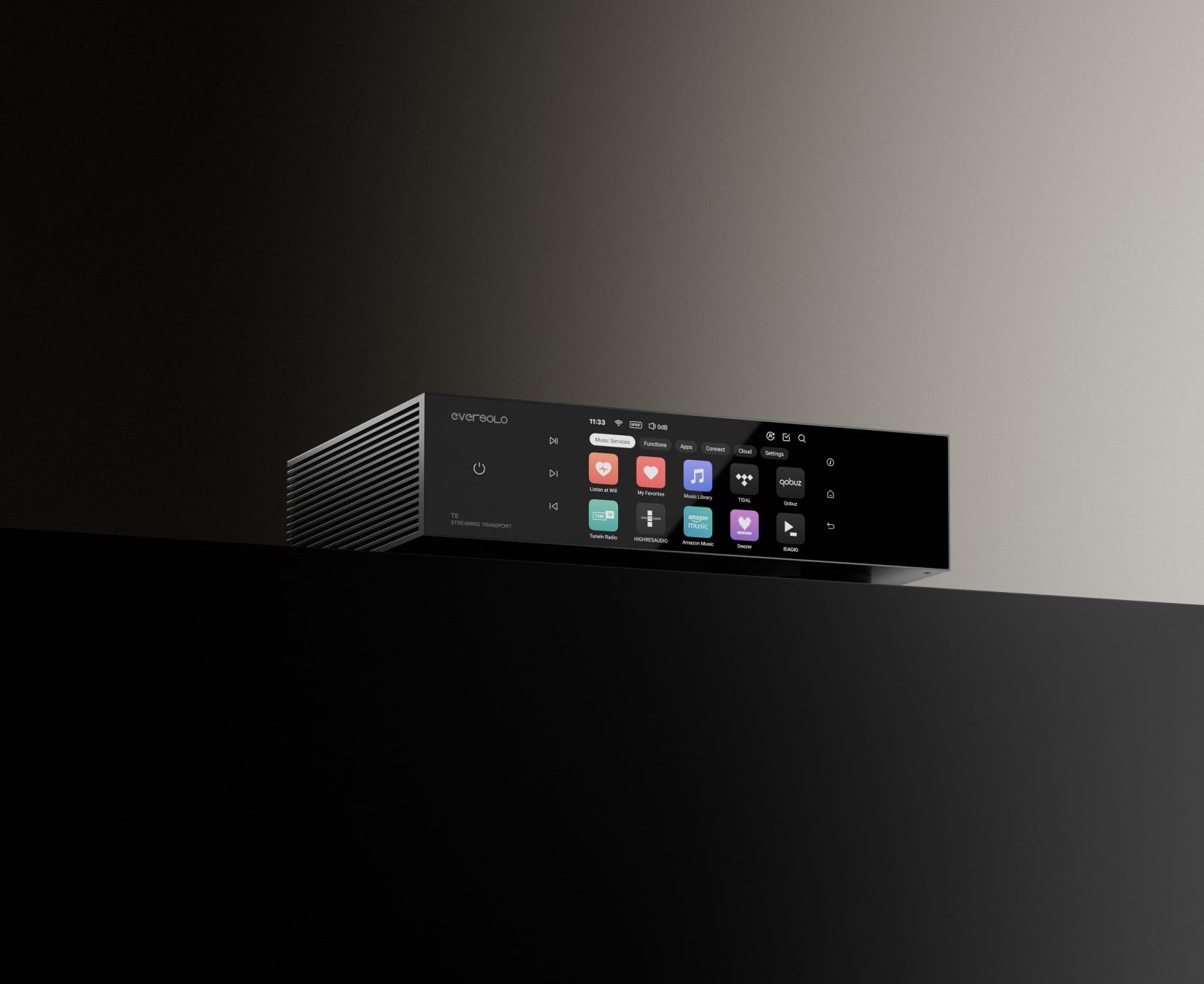 Eversolo Officially Launches the T8 Professional-Grade Streaming Transport