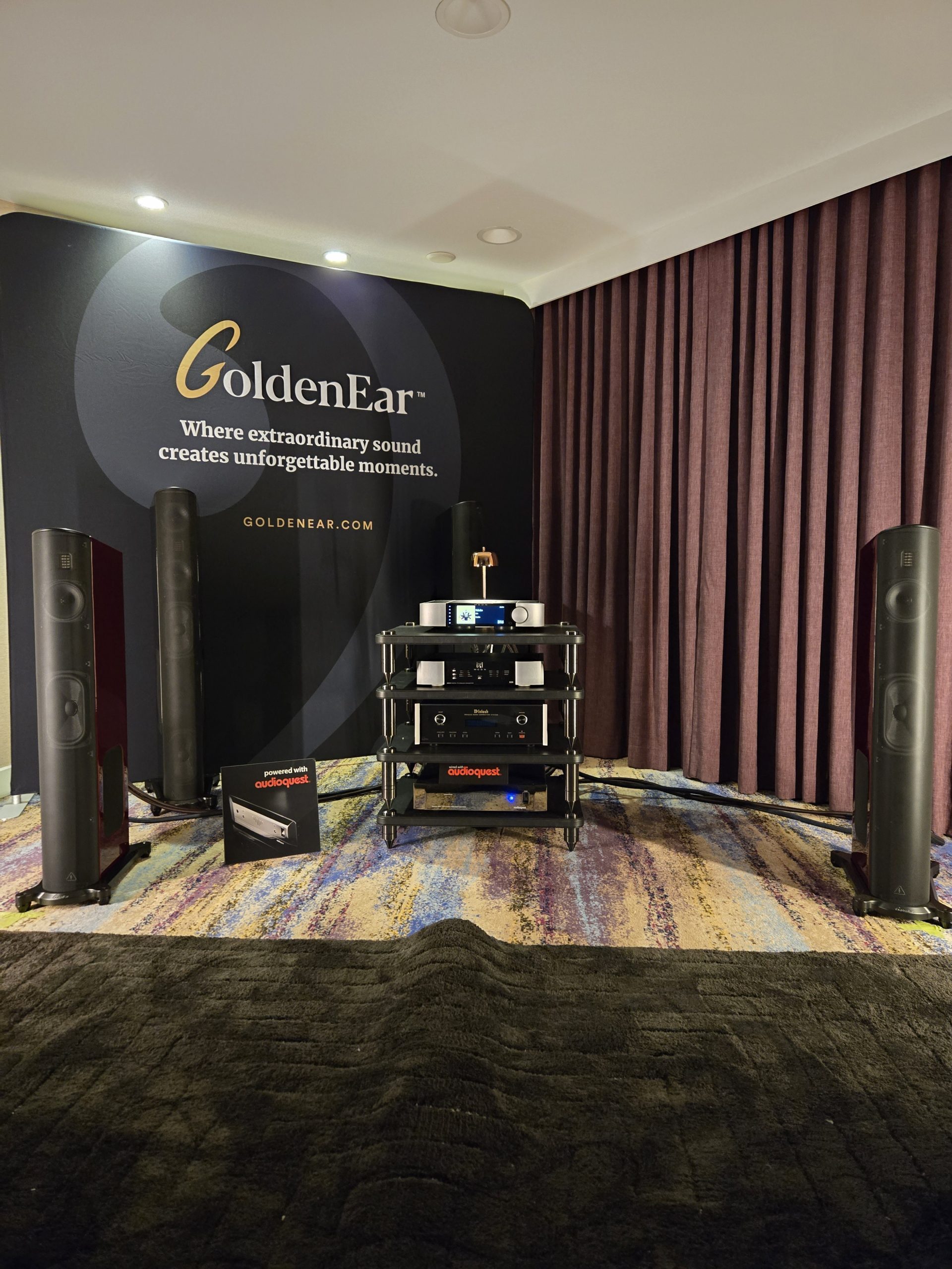 TAF 2025: Lipton’s Audio Video–GoldenEar, Moon by Simaudio, AudioQuest