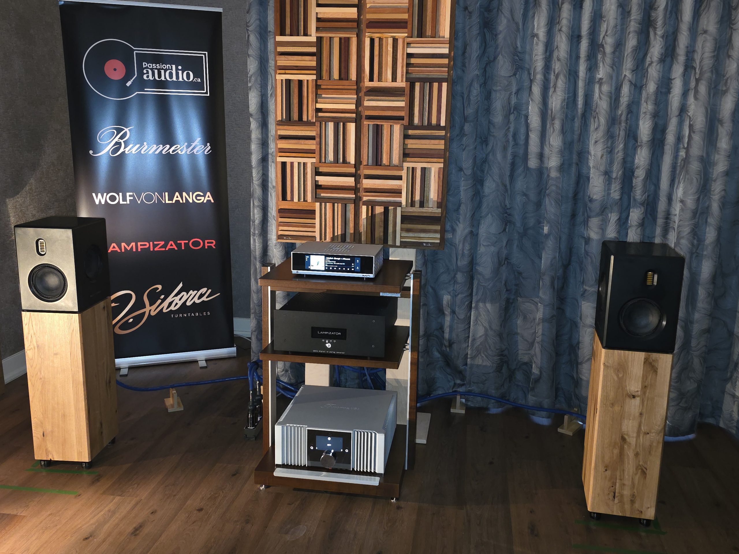 TAF 2025: Passion Audio–Matrix Audio, LampizatOr, Burmester, Wolf von Langa, Cardas
