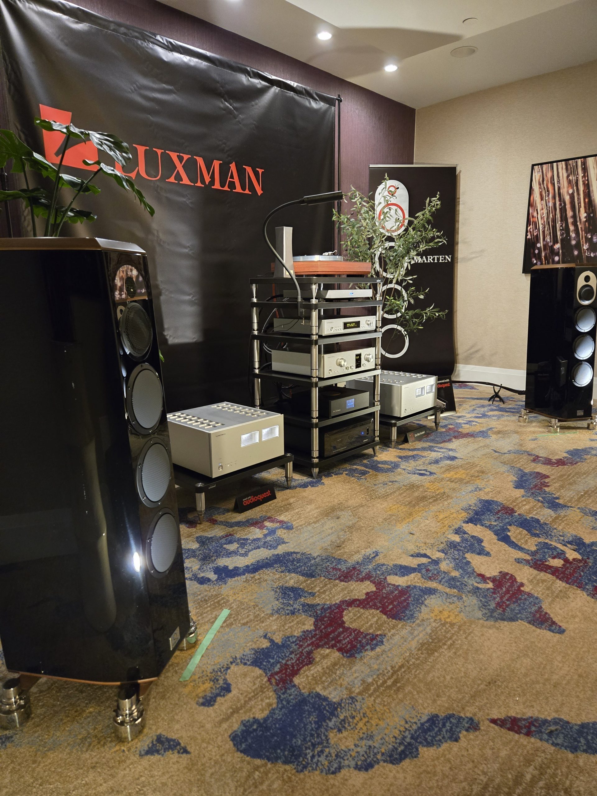 TAF 2025: Audio by Mark Jones–Marten, Linn, Luxman, AudioQuest