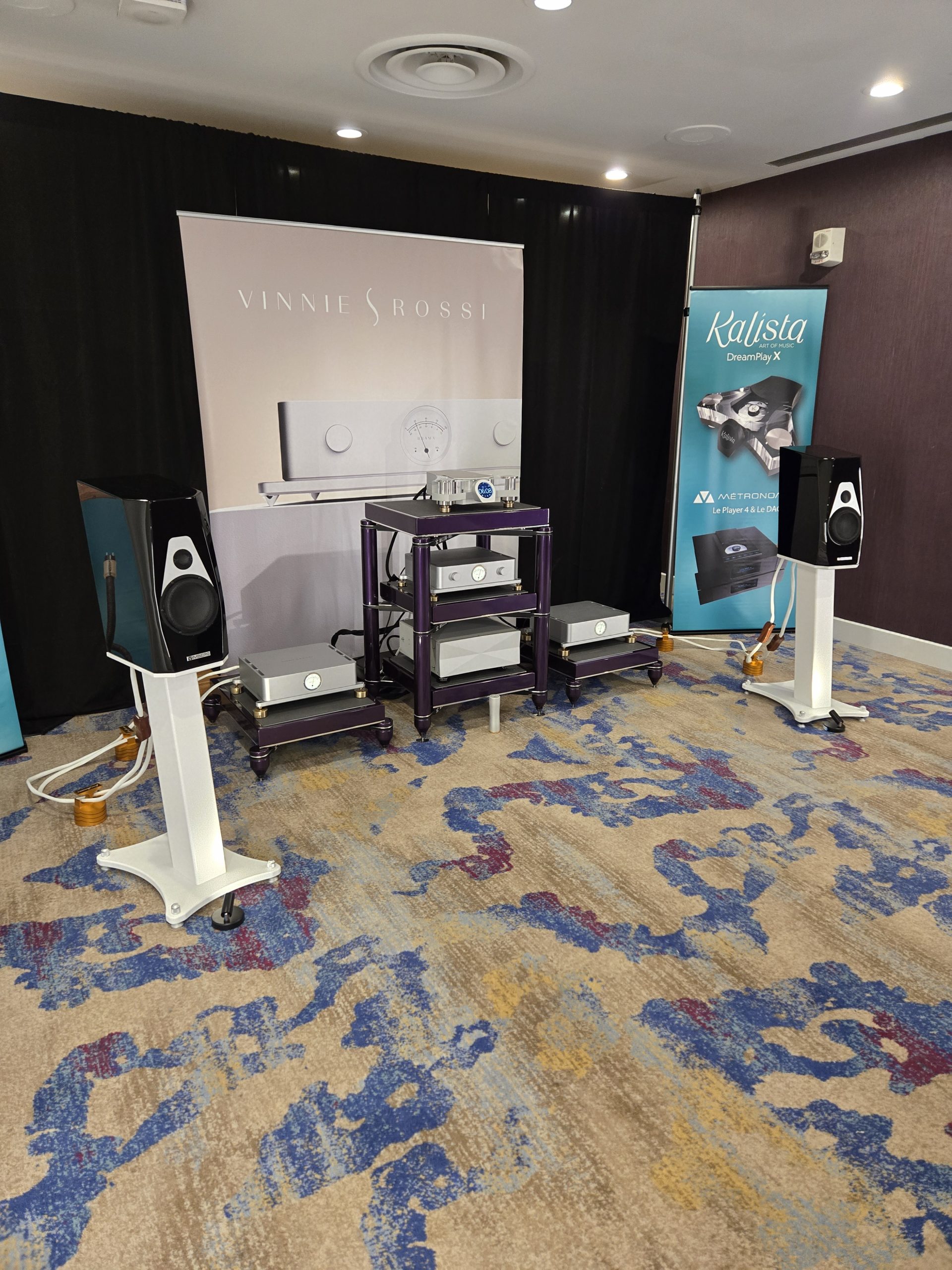 TAF 2025: Wynn Audio–Kalista, Vinnie Rossi, Vimberg, Entreq, Fono Acustica, Critical Mass System, O-Bit Audio, Thiele, Kondo Audio Note, Center Stage, Crystal Cable